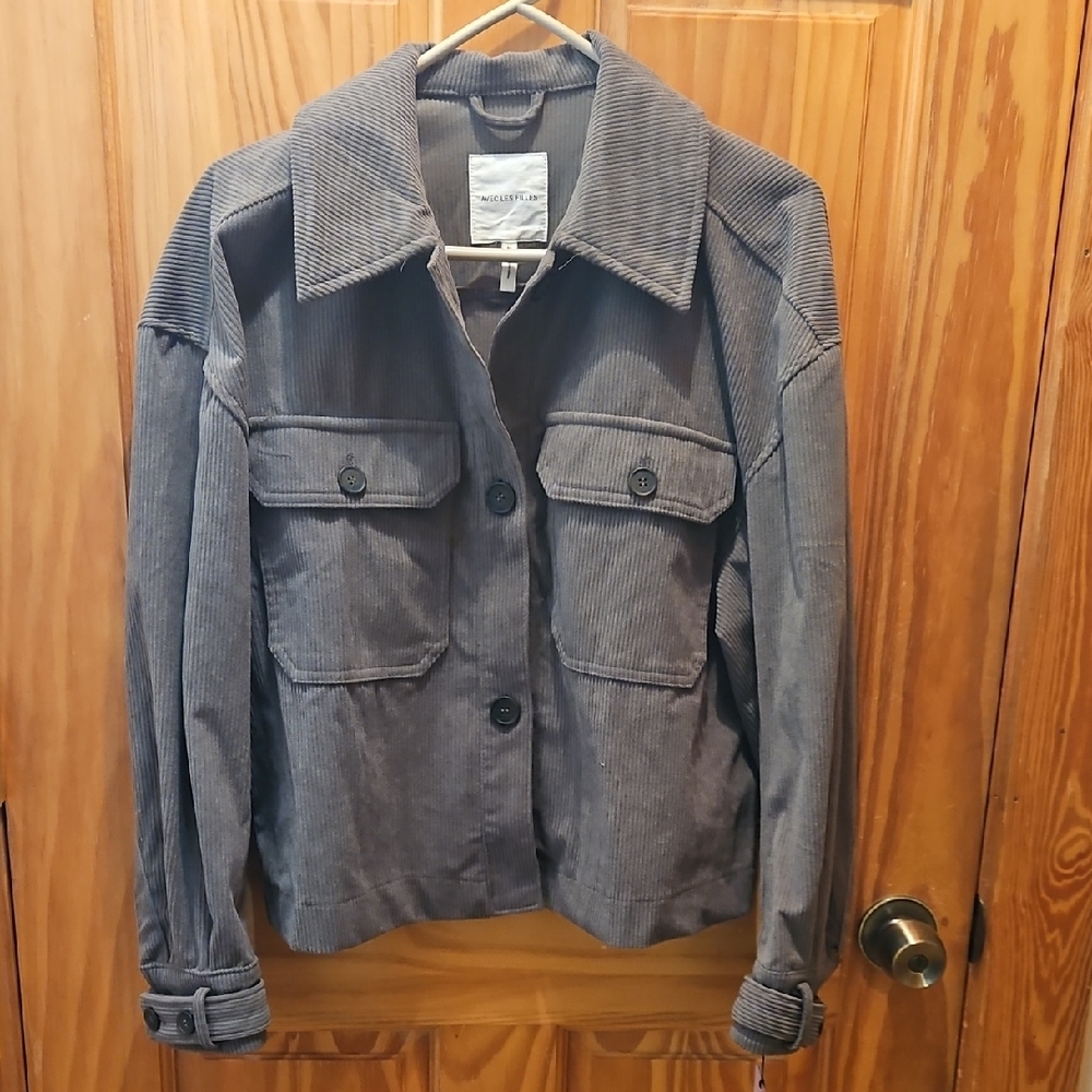 Avec Les Filles Army Green Utility Jacket